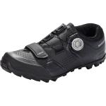 Schwarze Shimano MTB Schuhe für Herren Größe 46 