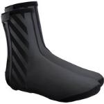 Schwarze Shimano Schuhüberzieher & Regenüberschuhe aus Fleece wasserdicht für Herren 