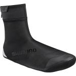 Schwarze Shimano Schuhüberzieher & Regenüberschuhe mit Reißverschluss winddicht Größe 44 