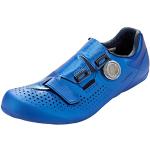 Blaue Shimano Rennradschuhe aus Mesh leicht für Herren Größe 49 