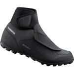 Schwarze Shimano MTB Schuhe für Herren Größe 48 für den für den Winter 