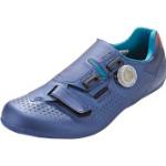 Marineblaue Shimano Rennradschuhe aus Mesh Leicht für Damen Größe 37 