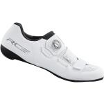 Weiße Shimano Rennradschuhe aus Mesh Leicht für Damen Größe 37 