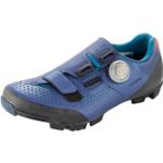 Marineblaue Shimano MTB Schuhe aus Mesh für Damen Größe 37 
