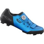 Blaue Shimano MTB Schuhe aus Nylon Leicht Größe 50 