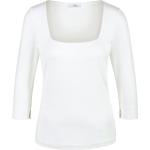 Offwhitefarbene 3/4-ärmelige Riani Jerseyshirts aus Jersey maschinenwaschbar für Damen Größe XL 