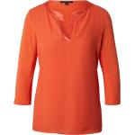 Reduzierte Orange Comma V-Ausschnitt V-Shirts aus Jersey für Damen Größe XS Große Größen 