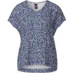 Reduzierte Mitternachtsblaue Street One Nachhaltige V-Ausschnitt V-Shirts aus Jersey für Damen Größe XL Große Größen 