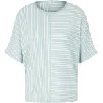 Reduzierte Blaue Gestreifte Halblangärmelige Tom Tailor T-Shirts aus Jersey für Damen Größe S 