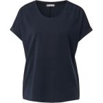 Reduzierte Marineblaue Street One T-Shirts aus Modal für Damen Größe XS 