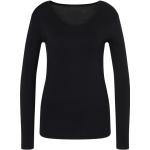 Schwarze Langärmelige SPEIDEL Lingerie Langarm-Unterhemden für Damen Größe M für den für den Frühling 