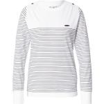 Reduzierte Weiße Langärmelige Alife & Kickin Jerseyshirts aus Jersey für Damen Größe XS Große Größen 