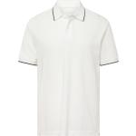 Weiße Halblangärmelige Esprit Herrenpoloshirts & Herrenpolohemden aus Jersey Größe L 