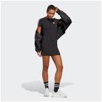 Reduzierte Schwarze adidas Sportswear Shirtkleider für Damen Größe XS für den für den Sommer 
