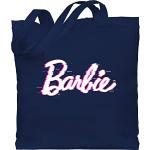 Marineblaue Motiv Retro shirtracer Barbie Stofftaschen & Jutetaschen aus Baumwolle für Herren 