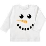 Weiße shirtracer Die Eiskönigin - völlig unverfroren Olaf Rundhals-Ausschnitt Schneemann-Kostüme aus Baumwolle für Babys 