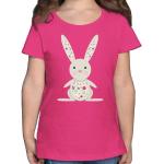 Shirtracer T-Shirt »Süßer Hase Frühlingstiere mit Blumen - Geschenk Ostern - Mädchen Kinder T-Shirt« shirt mit hase mädchen - bunny tshirt - oster t-shirt - hasen