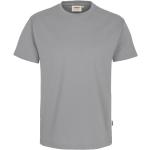 Silberne Hakro Performance T-Shirts aus Jersey maschinenwaschbar für Herren Größe L 