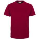 Bordeauxrote Hakro Performance T-Shirts aus Jersey maschinenwaschbar für Herren Größe 3 XL für den für den Sommer 