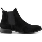 Shoe the Bear, Klassische Chelsea Boots aus Wildleder Black, Herren, Größe: 45 EU