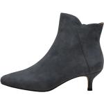 Graue Elegante Shoe The Bear Ankle Boots & Klassische Stiefeletten aus Veloursleder für Damen Größe 39 
