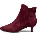 Shoe the Bear, Eleganter Wildleder Stiefelette - Bordeaux Red, Damen, Größe: 39 EU