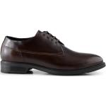 Braune Business Shoe The Bear Derby Schuhe aus Leder atmungsaktiv für Herren Größe 40 