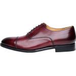 Reduzierte Bordeauxrote Business Shoepassion Hochzeitsschuhe & Oxford Schuhe mit Schnürsenkel für Herren Größe 45,5 mit Absatzhöhe bis 3cm 