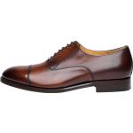 Reduzierte Dunkelbraune Business Shoepassion Hochzeitsschuhe & Oxford Schuhe mit Schnürsenkel für Herren Größe 41,5 mit Absatzhöhe bis 3cm 