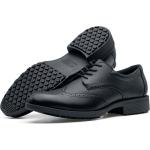 Schwarze Shoes for Crews Pumps aus Leder wasserabweisend Größe 41 