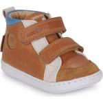 Braune shoo pom High Top Sneaker & Sneaker Boots aus Leder für Kinder Größe 21 