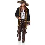 shoperama Fluch der Karibik Herren-Kostüm PIRAT 1 Piratenkostüm, Größe:XL