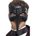 Schwarze Venezianische Masken für Kinder Einheitsgröße 
