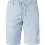 Reduzierte Blaue MAC Jeans Herrenshorts mit Knopf aus Baumwollmischung maschinenwaschbar 