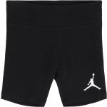 Schwarze Nike Jordan Jeans Shorts für Kinder aus Denim für Mädchen Größe 104 