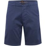 Marineblaue HUGO BOSS Boss Orange Chino-Shorts mit Reißverschluss für Herren Größe XXL 
