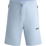 Hellblaue HUGO BOSS BOSS Kurze Hosen aus Baumwollmischung für Herren Größe 6 XL 
