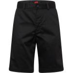 Schwarze HUGO BOSS HUGO Red Chino-Shorts mit Reißverschluss für Herren Größe XL 