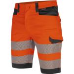 Orange Modyf Warnschutzhosen mit Reflektoren für Herren für den für den Sommer 