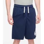 Marineblaue Nike Sweatshorts für Herren Größe S für den für den Sommer 