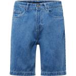 Reduzierte Blaue Brave Soul Jeans-Shorts mit Reißverschluss aus Denim für Herren für den für den Sommer 