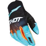SHOT AEROLITE OPTICA Handschuhe mint-orange 12