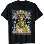 Shrek Donkey & Puss Merry Shrekmas Holiday Text Po