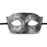 Reduzierte Silberne Venezianische Masken für Herren 