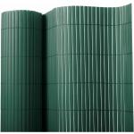Grüne Floordirekt Balkonsichtschutz aus PVC UV-beständig 