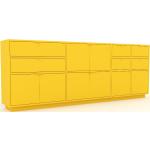 Gelbe Skandinavische Mycs Design Sideboards mit Schublade Breite 0-50cm, Höhe 50-100cm, Tiefe 200-250cm 