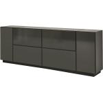 now by hülsta Sideboard now to go colour - grau - Materialmix - 225 cm - 81 cm - 40 cm - Kommoden & Sideboards > Kommoden