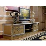 Goldene Barocke TV Schränke & Fernsehschränke aus Holz 
