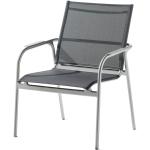 Silbergraue Sieger Lounge Sessel aus Aluminium 