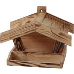 Beige Siena Garden Vogelhäuser zum Aufhängen aus Holz 